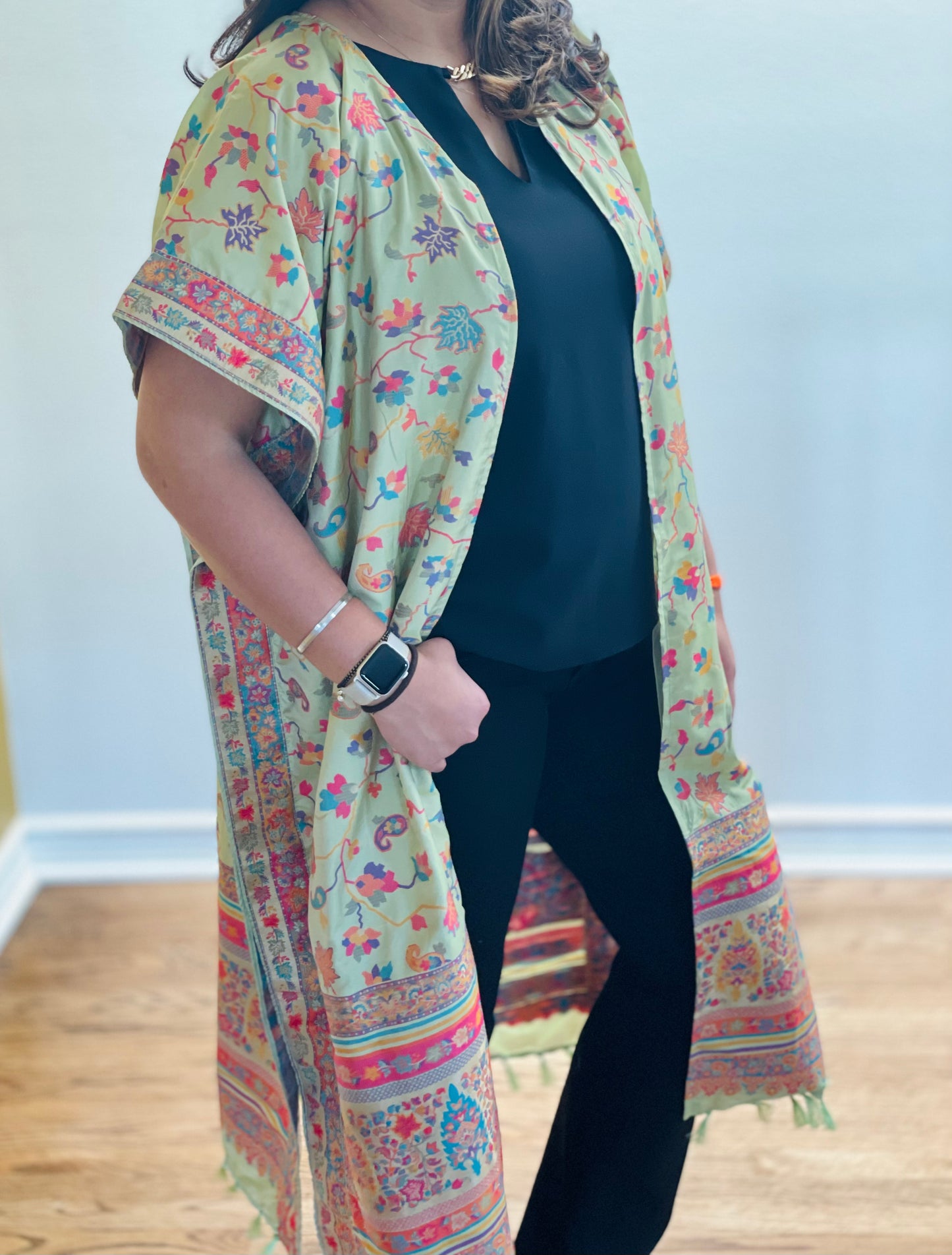 Pista Silk Kimono