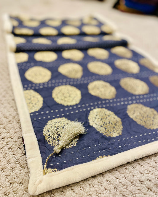The Medallion Collection - Kantha Table Runner