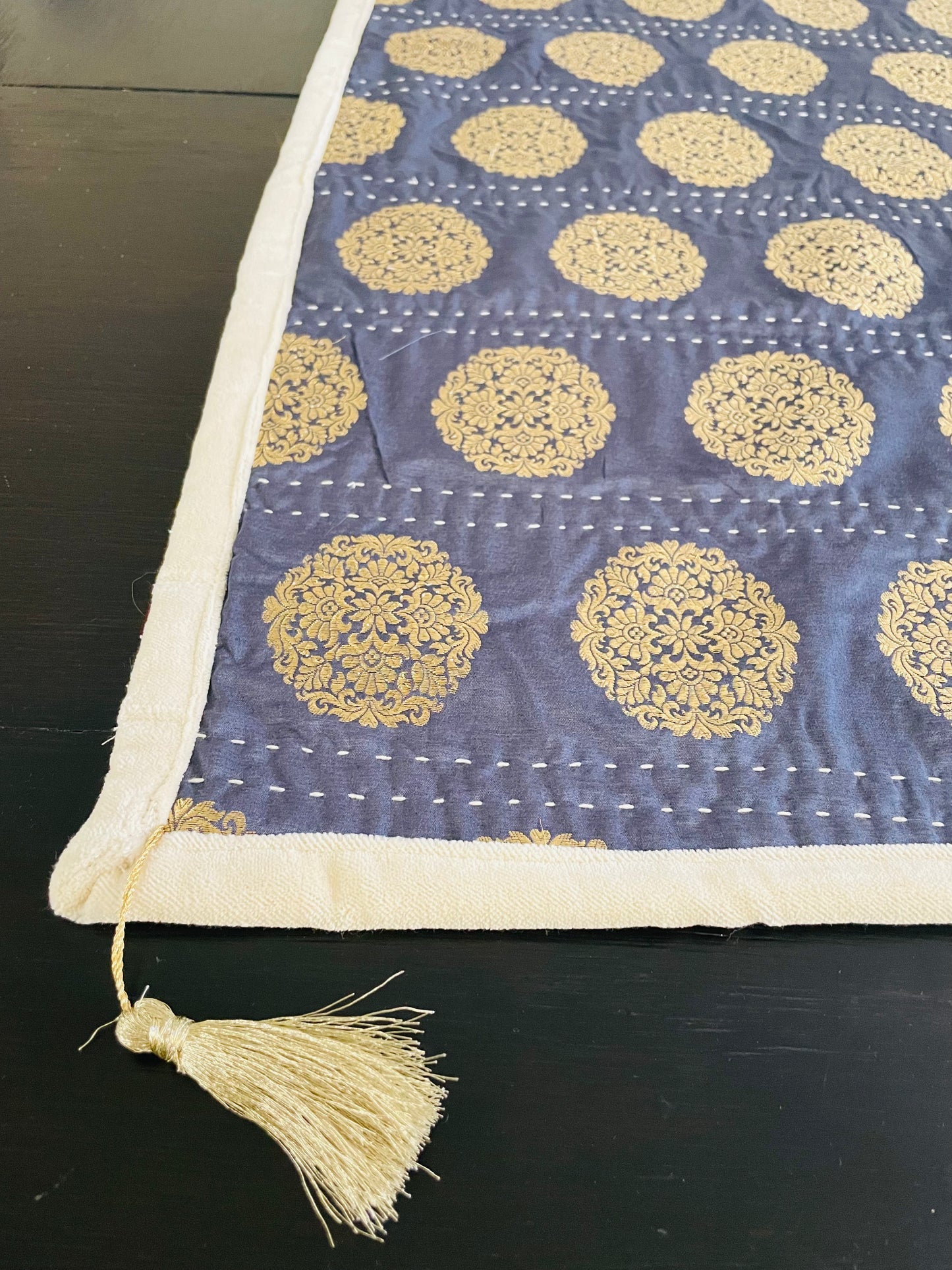 The Medallion Collection - Kantha Table Runner