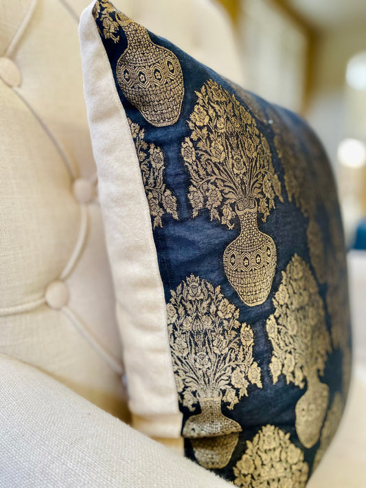 Bahaar Collection - Silk Cushions l Luxury Heirloom Decor