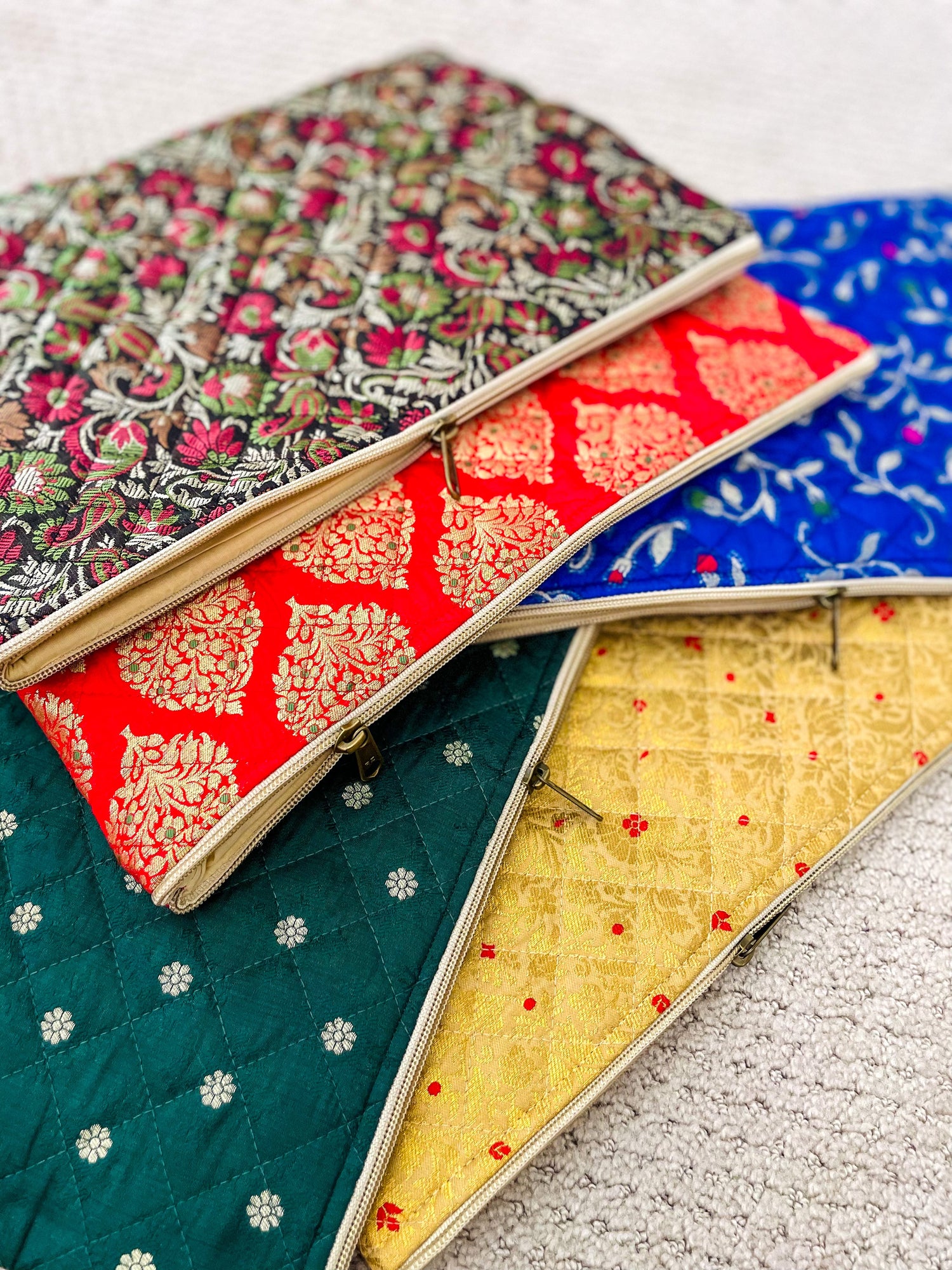 Quilted Saree Laptop Cases